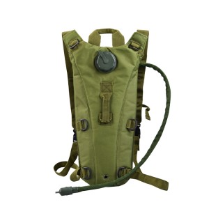 Plecak Outdoor Sport Hydration Bladder w kolorze wojskowym zielonym