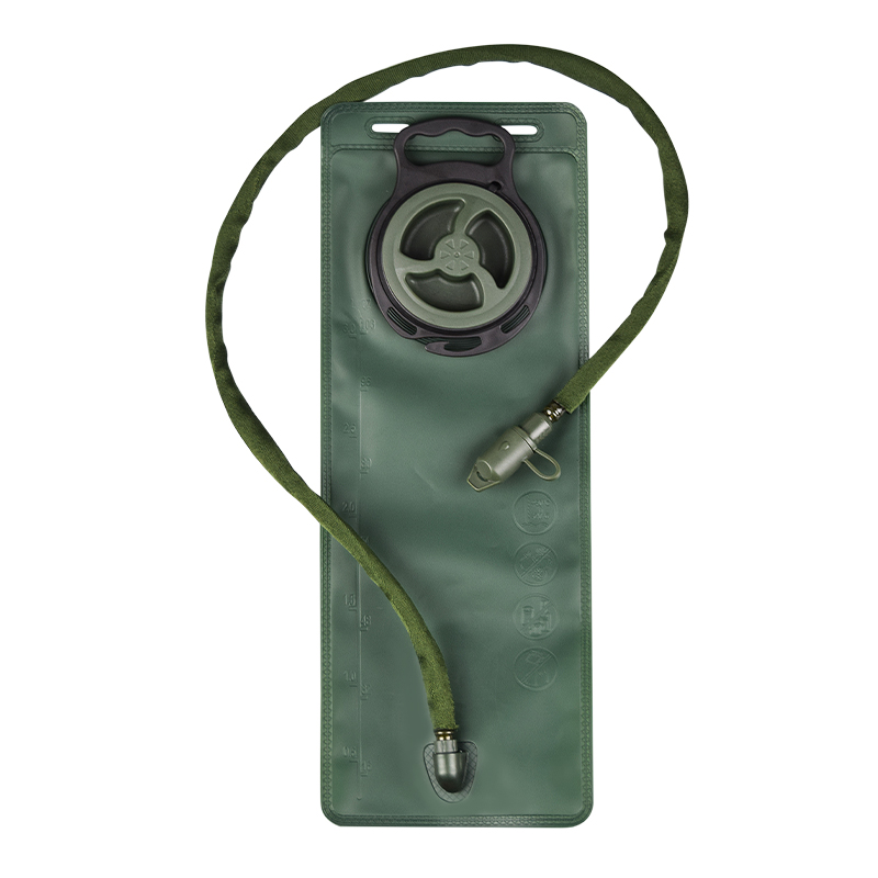 Factory wholesale Small Hydration Bladder -
 Outdoor Sports Army Green Large Opening Food Grade Water Bag – Sibo