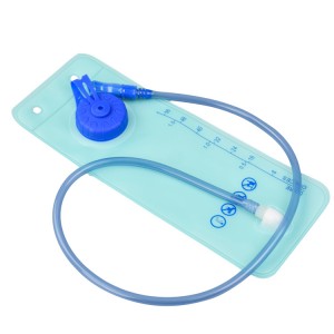 ការបើកតូច BPA Free Water Bag ការឡើងភ្នំ ការរត់ឡើងភ្នំ