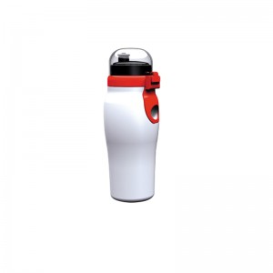 Botella de plástico transparente sen BPA