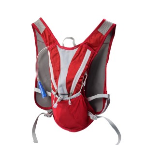 Prijenosni ruksak s vodenim mjehurom, crveni