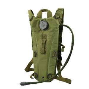 Outdoor Sport Hydration Bladder Army Green Backpack