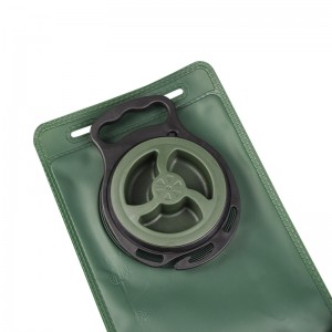 Спорт на открито Army Green Голяма отваряща се торба за вода за храна