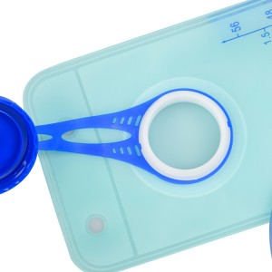 ការបើកតូច BPA Free Water Bag ការឡើងភ្នំ ការរត់ឡើងភ្នំ