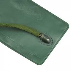 Спорт на открито Army Green Голяма отваряща се торба за вода за храна