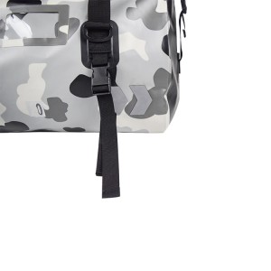 New Grey Camouflage Grouss-Kapazitéit waasserdicht Handtasche