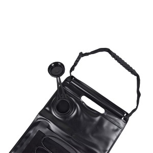 Lauko sportinis 6L PVC nešiojamas dušo krepšys