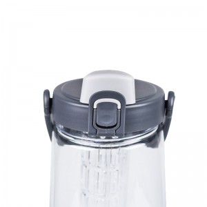 Klare Wasserflasche BPA-frei