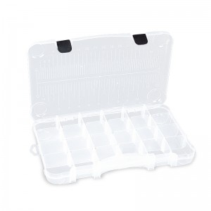 Plastic Transparent Fishing Tackle Box
