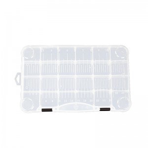 Plastic Transparent Fishing Tackle Box