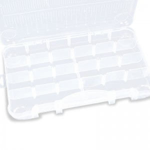 Plastic Transparent Fishing Tackle Box