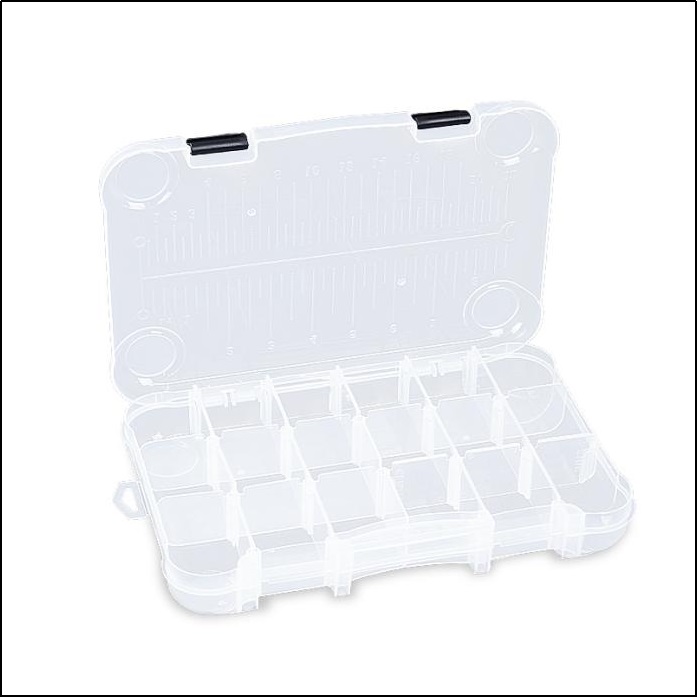 2. Kotak Tackle Plastik Clear