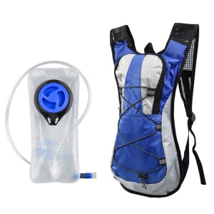 กระเป๋าเป้สะพายหลัง Hydration Bladder กลางแจ้งสำหรับตั้งแคมป์เดินป่าขี่จักรยาน