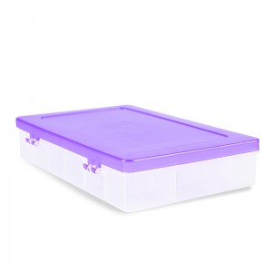 Sanduuqa Kalluumeysiga Dibadda ee Taxanaha Purple