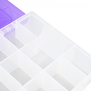 Sanduuqa Kalluumeysiga Dibadda ee Taxanaha Purple
