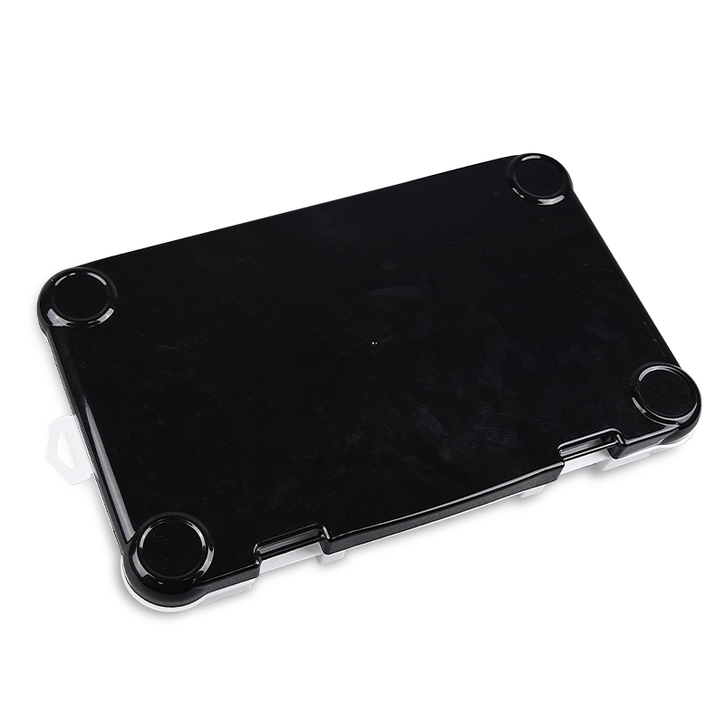 Discount wholesale Best Starter Tackle Box -
Black and White Fishing Tackle Box with Adjustable Dividers – Sibo detail pictures
